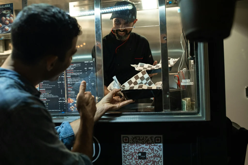 How to order food